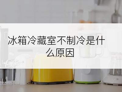 冰箱冷藏室不制冷是什么原因