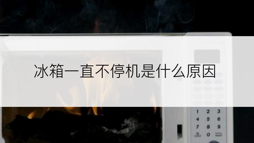 冰箱一直不停机是什么原因