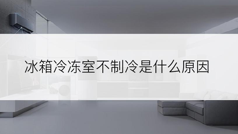 冰箱冷冻室不制冷是什么原因