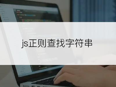 js正则查找字符串