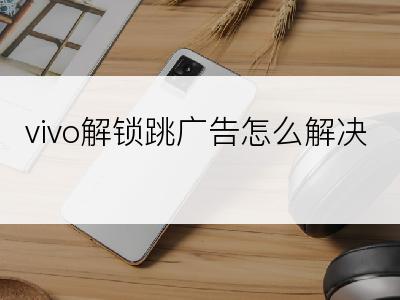 vivo解锁跳广告怎么解决