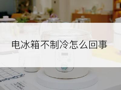 电冰箱不制冷怎么回事