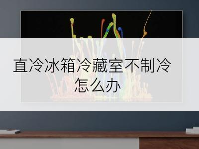 直冷冰箱冷藏室不制冷怎么办