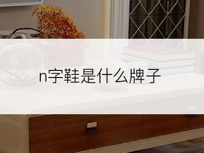 n字鞋是什么牌子