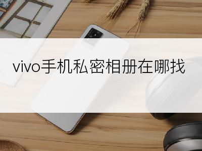 vivo手机私密相册在哪找