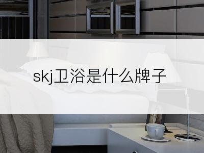 skj卫浴是什么牌子